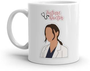 creativemug Futur doctor, ceramic coffee mug 11oz (325ml) Ceramic Coffee Mug