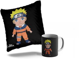 Tee Mafia Naruto Anime Combo Pillow And Ceramic Coffee Mug