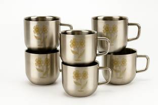 Inaara Dishwasher Safe Stainless Steel Cup Stainless Steel Coffee Mug