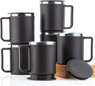 METSTIK Tea Coffee Cup Set Plastic Coffee Mug