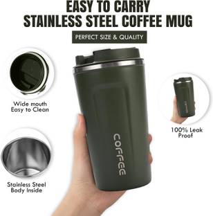 Sigri-wala Green Insulated Easy to Carry Stainless Steel Tumbler