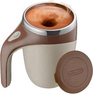 VALLIANZ Self-Stirring Travel Plastic, Stainless Steel Coffee Mug