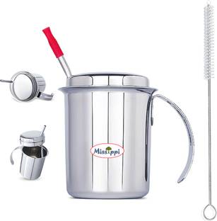 MISSIPPI Sippy Cup Straw Tumbler with Lid +Straw Cleaning brush - STRAW TUMBLER