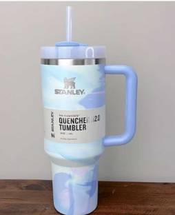 ved online mart Portable Double Wall Vacuum Tumbler with Easy Grip Handle Design Stainless Steel Tumbler