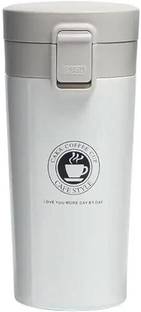 RadheTrade Thermos Flask with Lid Insulated Travel Tea and Coffee Stainless Steel Coffee Mug
