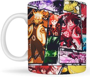 Replix Anime Printed Coffee Mix Anime Ceramic Cup for Boys for Gifting Ceramic Coffee Mug