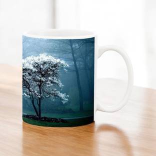 dk printing SNOWFALL MUG Ceramic Coffee Mug