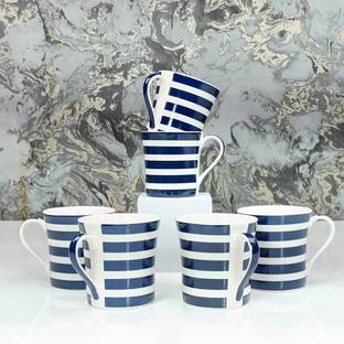 StarAndDaisy Coffee Set of 6 | Ceramic Bone China Cup to Gift to Best Friend Ceramic Coffee Mug