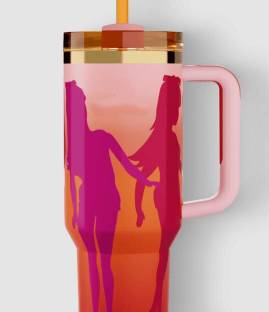 arthasya Barbie 60S nsulated Tumbler with Handle and Lid, Stainless Steel Tumbler Stainless Steel Tumbler