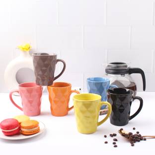 Anwaliya Matcha Glossy Multi Color Ceramic Coffee Mug