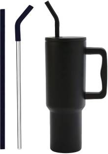 PHOENIXX Phantom Black Insulated Tumbler For Office, Gym and Travelling Stainless Steel Tumbler