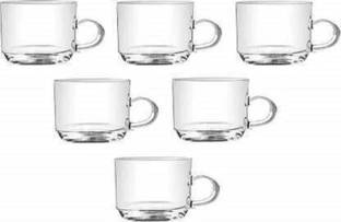 PINJAS Glass ROMA TEA CUP (clear) Glass Coffee Mug