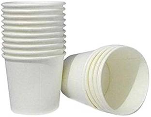 Tendercott 100 ml Eco Friendly Paper Cup |Disposable Paper Cup for Hot & Cold Beverages Paper Coffee Mug