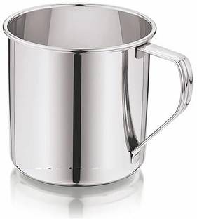 UDAY STEELS MUG 900ML SS PLAIN CLASSIC Stainless Steel Bath Mug