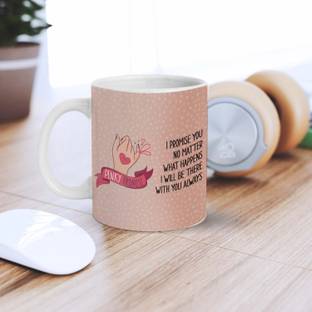 eCraftIndia Tea and Coffee Ceramic Coffee Mug