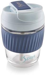 DityaEnt Onederful 3-in-1 Travel Tumbler with Straw Premium Borosilicate Glass Cup Plastic Tumbler