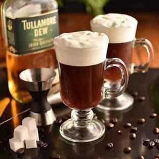 MDNSHO Irish Latte Cups Milkshake Falooda & Juice Glass Clear Glasss Glass Bath Mug
