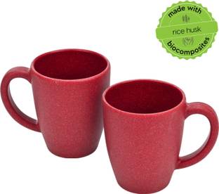 Eha Earth Friendly Classic Coffees | Made with Rice Husk | Unbreakable Biocomposite Coffee Mug