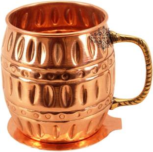 इंडियन आर्ट विला IAV-CCB-BW-206 तांबा मग