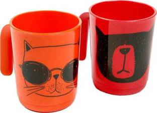 TUPPERWARE Mugs 2 Plastic (350 ml, Pack of 2) Plastic Coffee Mug