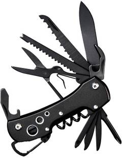 Swiss Army Multi-function Stainless Steel Pocket Knife Survival Camping Multi Tool 14