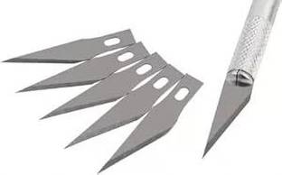 KRYTONE 1 Detail Pen Knife with 10 Interchangeable Blades for Carving Knife