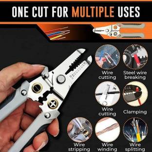 SeaRegal Special Wire Stripper for Electrician, Multifunction Wire Multi Utility Plier