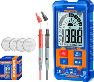 Wadfow Digital Multimeter True RMS, DC/AC Voltage Current, Resistance, Non-contact Digital Multimeter