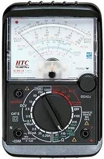sprk HTC Instrument 360TREB Analog Multimeter (Black 2000 Counts) Analog Multimeter