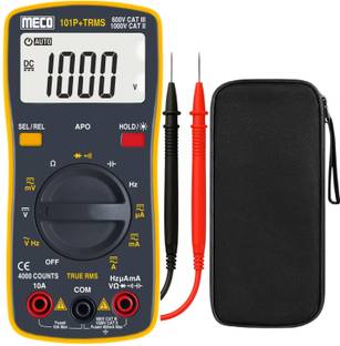 HTY Meco-3¾ Digits 4000 Counts TRMS Autoranging Pocket Size (Model : 101P+TRMS) Digital Multimeter