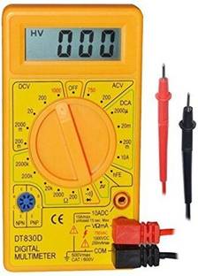 PR Creations Safe and Easy-to-Use Digital Multimeter with Overload Protection Digital Multimeter