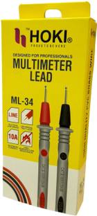 Gadariya King 1000V 20A Multimeter Probe Test Lead with Alligator Clips Agilent Fluke Cable Digital Multimeter