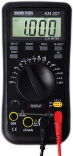 Kusam-meco KM 307 3¾ Digit 3999 Counts Digital Multimeter LCR Meter 1 Year Warranty Digital Multimeter