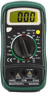 Mastech MAS830L 0 to 600V AC Voltage Range Digital Multimeter