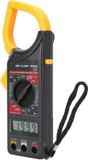 DECENT AIR SYSTEM DT-266 Ac Dc Digital Clamp Multimeter Auto Ranging Amp Current Voltage Measurement Device, Ammeter Tong Tester with Accuracy (FDC-27A) Digital Multimeter