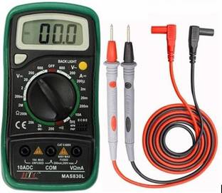 HTC Instrument 830L Digital Multimeter with AC Current, DC Current (1 Year Warranty) Premium Digital Multimeter