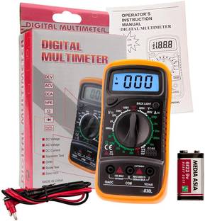 Gilhot 830L Digital Multimeter - AC/DC Voltage, Current, Resistance, Continuity, Diode Digital Multimeter