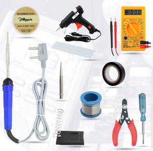 Hillgrove HGCM104M3 11in1 Soldering Machine Glue Gun Combo Kit Set Digital Multimeter