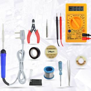 Hillgrove HGCM101M3 11in1 Soldering Iron Machine Combo Kit Set with Digital Multimeter Digital Multimeter