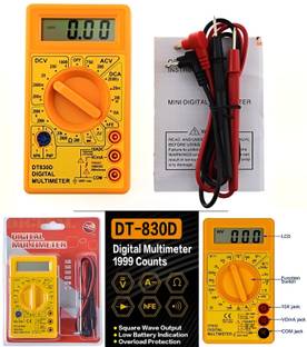 Divinext M840D Big Display Size Electrical Testing Meter Multitester AC/DC Voltage Current Digital Multimeter