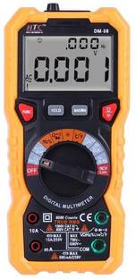 HTC Instrument DM-98 Digital Multimeter , True RMS/Autorange/Dual Display LCD,Double Colour Digital Multimeter