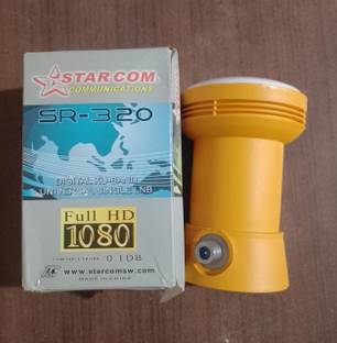 Starcom Sr 320 digital ku-band universal single lnb Analog Multimeter