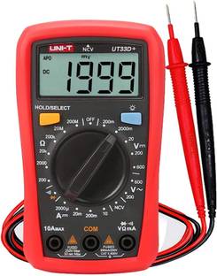 uptodateprouducts Uni-T Ut-33D Digital Multimeter With Continuity Buzzer And Calibration Digital Multimeter