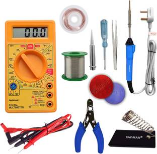 FADMAN MMTGCKMOLSQHRNP Multimeter & Soldering Iron Equipments Combo Pack With Digital Multimeter