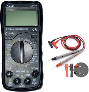 HTC Instrument Dm-81 3½ TRMS_ Live Remote Control Testing-2000 Counts(1 Year Warranty) Digital Multimeter