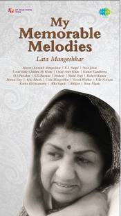 My Memorable Melodies - Lata Mangeshkar Audio CD Standard Edition