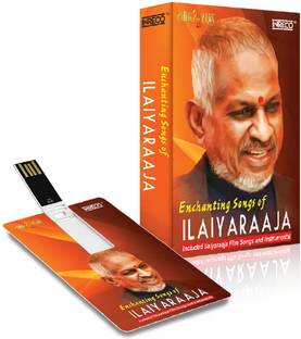 MUSIC CARD - ENCHANTING SONGS OF ILAIYARAAJA - 320 kbps ( 4 GB ) Pendrive Gold Edition