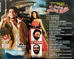 OH DARLING YEH HAI INDIA| Audio CD Standard Edition