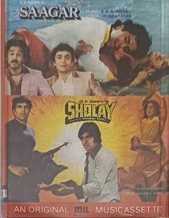 Saagar / sholay (music cassette) Audio CD Limited Edition