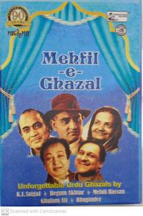 Music Card- Mehfil-e- Ghazal-Unforgettable Urdu Ghazals., Pendrive Standard Edition